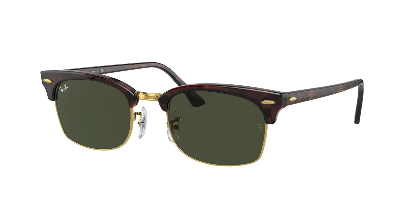 Ray-Ban Clubmaster Square 3916F Sunglasses - view 3